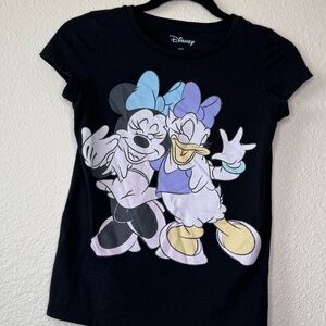 Disney T-Shirt Daisy & Minnie, Color Black, Size L